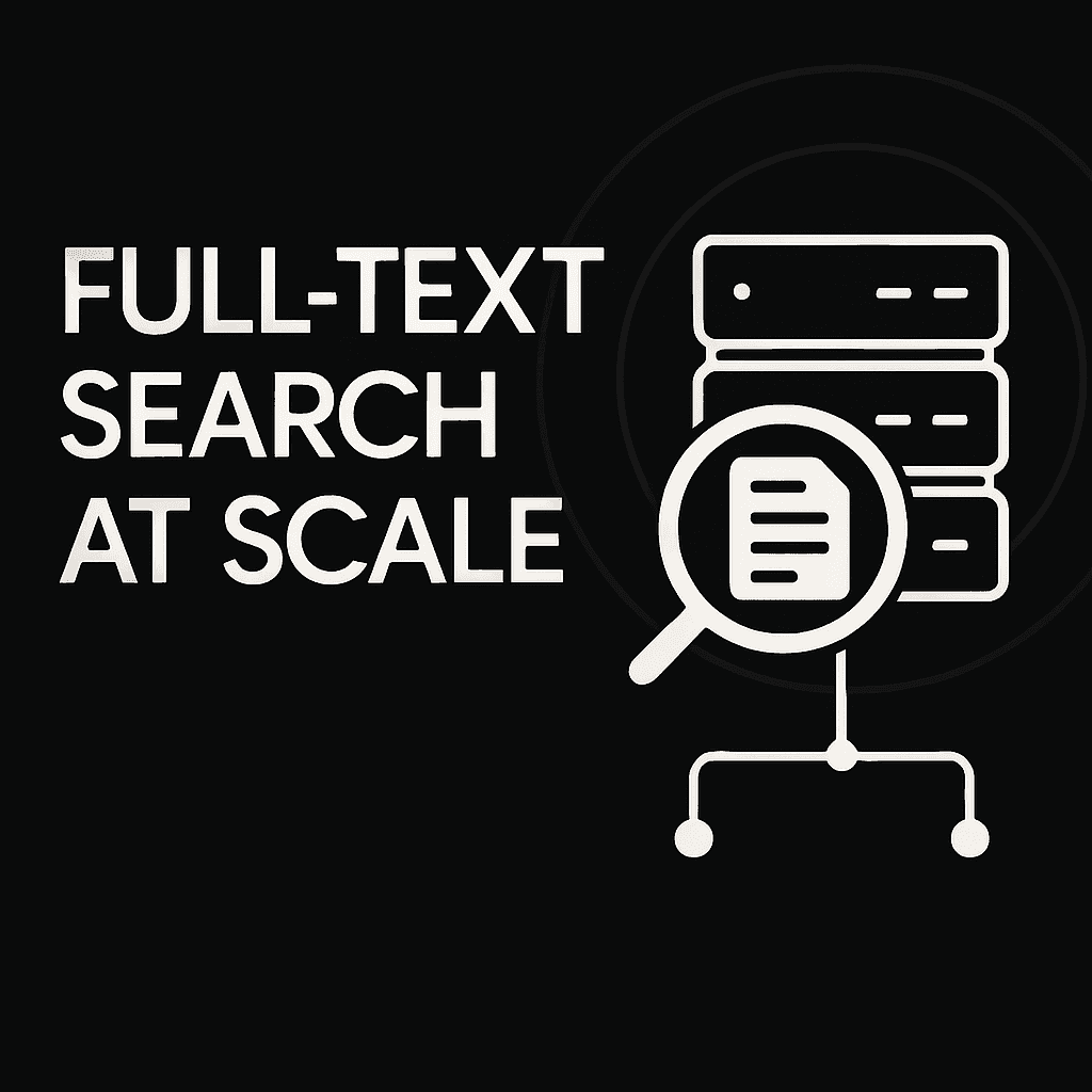 Full-Text Search at Scale: PostgreSQL vs Elasticsearch vs Vector Search (2026)